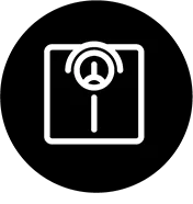 Icon of a scale.